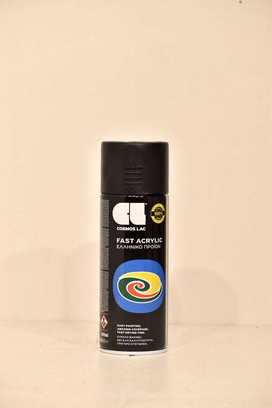 CL spray fast acryl matt fekete RAL 9005 400 ml